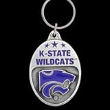 NCAA Team Logo Key Ring - Kansas State Wildcats