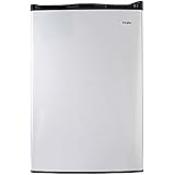 Haier HC46SF10SV 4.5-cu. ft. Mini Refrigerator/Freezer - Stainless Steel