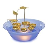 Outdoor Living : Woodstock Bell Flower Fountain, Green