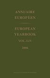 Review Hotei Publishing  / European Yearbook / Annuaire Europeen, 2006 (Annuaire European/European Yearbook)