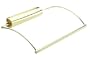 OttLite T17PB4 Libson Art Lamp in Polished Brass