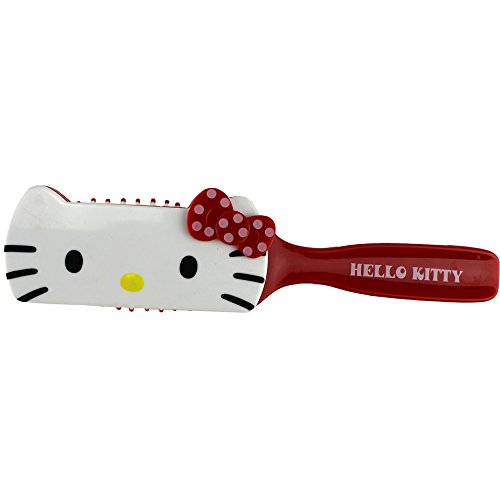 Hello Kitty RED COLOR HAIRBRUSH CUSHION MASSAGE COMB