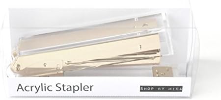 Acrylic Stapler, Gold