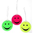 Lewis N. Clark Smiley Face rubber tag
