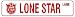 LONE STAR LANE beer alcohol street sign