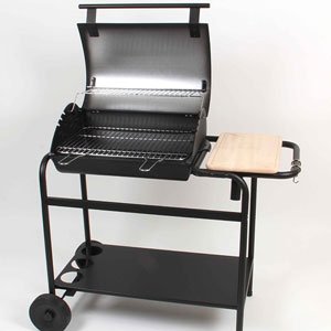 barbecue charbon bois avec couvercle
