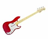 PlayStation 3 Rock Band 3 Wireless Fender Precision Bass Controller - Hot Rod Red