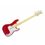 Xbox 360 Rock Band 3 Wireless Fender Precision Bass Controller - Hot Rod Red