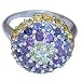 Ring Handmade Sterling Silver Jewelry with Gemstone, India