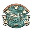 Copper mask, 'Warrior's Courage' Copper mask, 'Warrior's Courage'