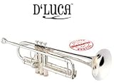D'Luca Student Nickel Plated Bb Trumpet DLTR-S