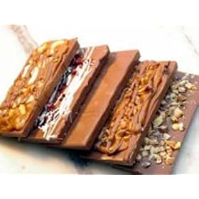 Homemade Gourmet Chocolate Candy Bars