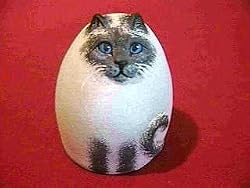 Siamese Cat Collectible Resin Figure