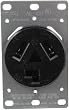PASS & SEYMOUR 3860 Single Flush Dryer Receptacle
