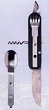 French Foreign Legion Combination Knife, Fork, Spoon, & Wine Opener
