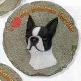 Boston Terrier Stepping Stone