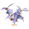 ColorBurst Florals Blue Broad Leaf Plant Small