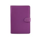 Soft Faux Leather Cover Amazon Kindle 2 / International eBook Reader Organizer Case (Purple)