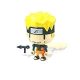 Naruto ~1.5" mini-figure with kunai charm (+ ~0.25" stand) [Naruto Shippuden Thumbnaillook Series] (Japanese Import)