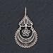 Sterling Silver Filigree Dangling Earrings