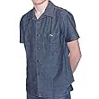 Evisu "Cuban collar" shirt