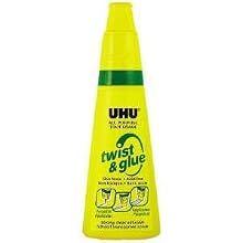 Saunders UHU Twist and Glue, 3.2 fl oz., Clear (21150)