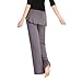 GOGO TEAM Womens Yoga Pants Belly Dance Lounge Pants with Skirt, Plus Size