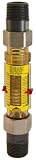 Hedland H621-010-R EZ-View Flow Meter, Polyphenylsulfone, For Use With Water, 1.0 - 10 gpm Flow Range, 1