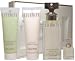 Eternity by Calvin Klein for Women 4 Piece Set Includes: 1.7 oz Eau de Parfum Spray + 0.13 oz Parfum Miniature Collectible + 1.7 oz Body Lotion + 1.7 oz Moisturizing Shower Gel