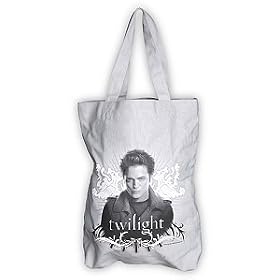 Official Twilight Movie Canvas Edward Tote Bag