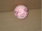 Jeri Ryan autographed pink tennis ball