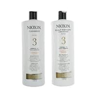 Nioxin System 3 Cleanser & Scalp Therapy Conditioner Treated Hair Set Duo 33.8 oz