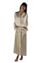 White Silk Robe for Women - La Perla Naturale (White, L/XL) - Bathrobe best gifts for mom Mother's Day Gifts cool good great gifts for mom mother gift ideas mom gift from daughter son mother's day presents perfect gift for mom something for mom special gifts for mom engagement sister wedding Gifts bride bridal shower presents girlfriend white silk charmeuse robe