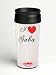 16 oz. Double Wall Insulated Tumbler with I Love Saba - Paper Insert