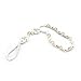 HuaYang Crystal Imitation Pearl Light Brown Beads Barefoot Sandals Adorn Extensible Foot Ring Anklet Chain