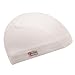 Cotton Spandex Dome Cap-White W15S17C