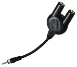 Monster MusicShare Headphone Y-Splitter with Volume Control/Mute for Zune