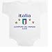 italia Campioni del Mondo Baby Ultrasoft Onesie