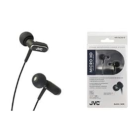 JVC HAFXC50B Micro HD Inner Ear Headphone (Black)
