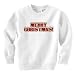 Merry Christmas Snow Topped Holiday Sweatshirt