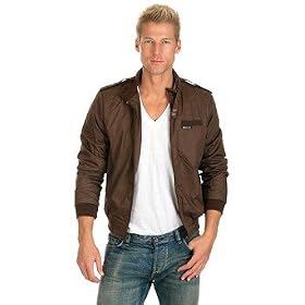 <b>Members Only Vintage Style Snap-Collar Jacket</b>