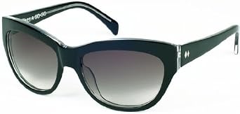 Click here to buy Tres Noir Tres A Go-Go Sunglasses Cateye Retro Vaurnet Shape by Tres Noir.