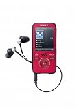 Sony Walkman NWZ-S639FR 16GB Drag & Drop MP4 Video Player with FM Tuner - Red