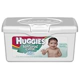 Huggies Natural Care Unscented Wipes, 72-Count Tub by Huggies
