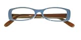WOW! Limited Edition Rectangle Plastic Reading Glasses in Cool Colors