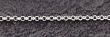 Sterling Silver 1.50mm Circle Rolo Chain Necklace (Available in Different Sizes)