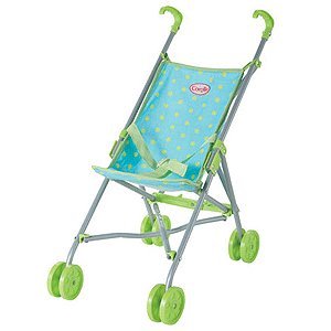 Corolle Les Classiques Doll Accessories (Blue Green Umbrella Stroller)