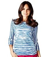 Per Una Pure Cotton 3/4 Sleeve Jumper