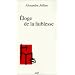 Eloge de la faiblesse