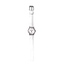Dakota Nurse Watch White Leather Band